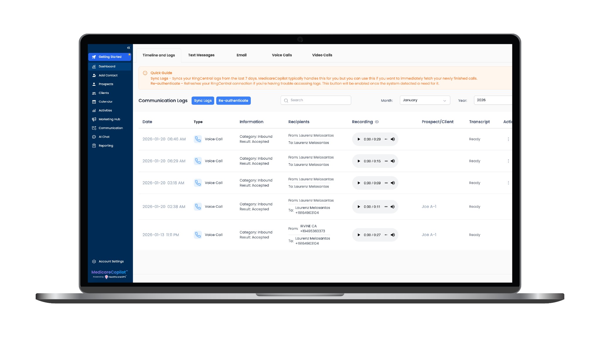 MedicareCopilot plan comparison and client summary